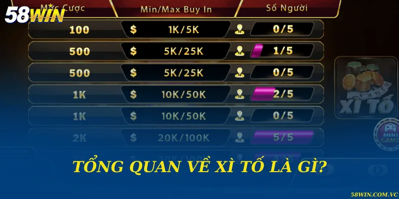 Xì Tố Là Gì – Kiến Thức Cốt Lõi Người Chơi Cần Biết Tổng quan về xì tố là gì?